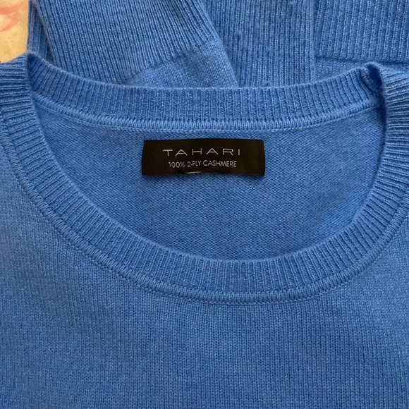 Vermillion Blue Cashmere Sweater - Picture 2 of 5